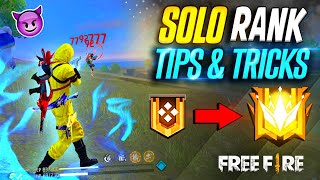 How To Improve Your Gameplay In Free Fire  Solo Rank Push Tips And Tricks  FireEyes Gaming [upl. by Ayres]