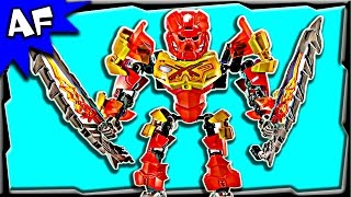 Lego Bionicle TAHU Master of Fire 70787 Stop Motion Build Review [upl. by Nelra]