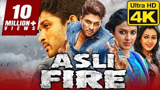 Asli Fire  असली फायर 4K ULTRA HD Hindi Dubbed Movie  Allu Arjun Amala Paul [upl. by Key]