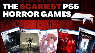 The SCARIEST PS5 Horror Games [upl. by Ydnac]