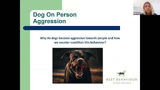 CPD Aggression Towards People Seminar in Conjunction with Pennards Vets [upl. by Wilen]