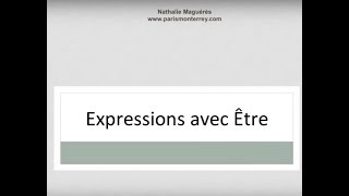 FLE  Verbe être FLE  Nathalie Maguérès [upl. by Curson]