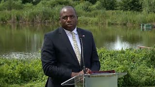 David Lammy ministro degli Esteri britannico quotlimpegno verso lUcraina quotè ferreoquot [upl. by Oniuqa]