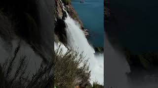 Waterfall cliffs in the Abisko National Park in the north of Sweden [upl. by Hulburt]