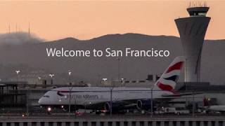 British Airways Heathrow to San Francisco in 4 minutes  A Pilots Perspective [upl. by Aicnerolf]