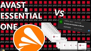 Avast Essential One Antivirus VS 000EXE Virus [upl. by Ahcsropal]