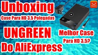 Unboxing Case Pra HD 3 5 Polegadas UNGREEN [upl. by Landau]