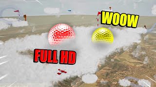 GOLF IT MAPA SUPER REALISTA VOLANDO EN LAS NUBES [upl. by Atiuqrehs317]