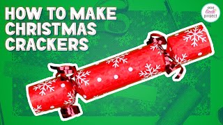 DIY Christmas Crackers  How to Make Christmas Crackers [upl. by Allisan]