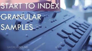 Ensoniq ASRX StarttoIndex for Granular Sampling [upl. by Cruz]