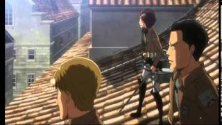 Eren Yeager Epic 3D Maneuver Gear sceen [upl. by Goldsworthy]