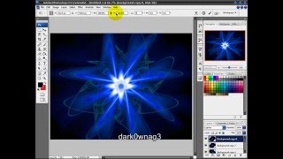 adobe photoshop cs3 abstract wallpaper tutorial [upl. by Marchal]