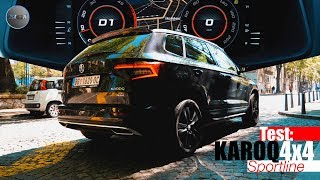 TEST Škoda KAROQ Sportline 4x4 20TDI 150ks DSG [upl. by Erdei]