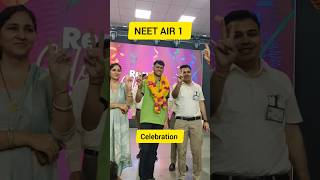 NEET AIR 1 Result Celebration  NEET Allen Result Topper [upl. by Yanttirb]