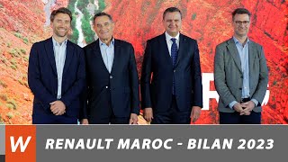 RENAULT Group Maroc  Bilan de lannée 2023 [upl. by Lemaceon]