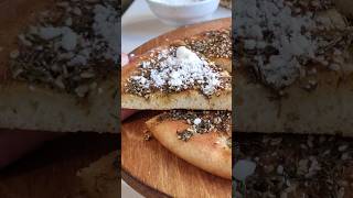 Zaatar Manakeesh  Arabic Bread [upl. by Berkeley]