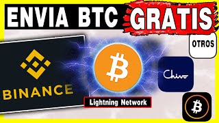 ⚡Como ENVIAR y RECIBIR BITCOIN⚡ por LIGHTNING NETWORK⚡ de BINANCE a tu BILLERETA ✅Casi GRATIS✅ [upl. by Guerin510]