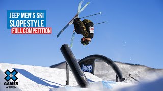 Jeep Men’s Ski Slopestyle FULL COMPETITION  X Games Aspen 2022 [upl. by Alyt]