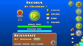 Geometry Dash  Decorus  By f3lixsram [upl. by Filberte]