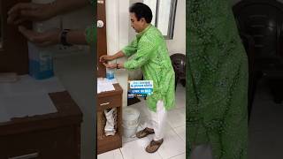 Jethalal handwash tarakmehtakaultachashma tmkoc jethalal handwash tarakmehta dilipjoshi [upl. by Nlycaj]