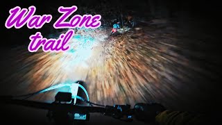 Night ride War Zone and Pump trail [upl. by Dolf]