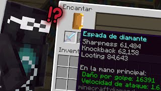 Minecraft Pero Los Encantamientos Son OP DIRECTO [upl. by Xylia23]