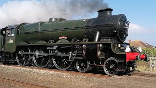 180423  45596 Bahamas  The Great Britain XV Railtour Llandudno  Edinburgh [upl. by Ellimaj]