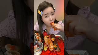 Mukbang asmr eating challenge mukbang asmreating [upl. by Ardnikat563]