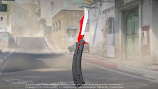 CS2 BUTTERFLY Knife AUTOTRONIC FT to FN [upl. by Newcomb944]