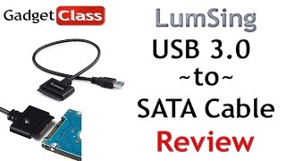 Review Lumsing USB 30 to SATA Cable 25quot Mass Storage Dock Clone Transfer Cable [upl. by Beatrice96]