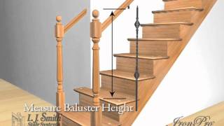 IronPro Baluster Fasteners Installation [upl. by Barcellona987]