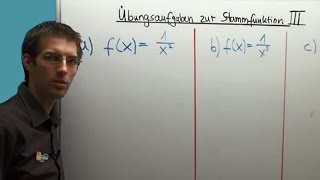 Stammfunktionen bestimmen Übung 3  Integralrechnung [upl. by Neirual201]