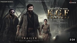 KGF Chapter 3  Hindi Trailer  Rocking Star Yash  Prabhas  Raveena Tondon  Prashanth Neel New [upl. by Azriel]