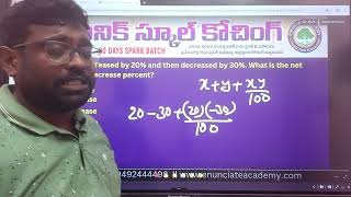 Mastery of Percentages  Sainik School Math Coaching by Enunciate Academy [upl. by Ayahc]