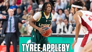 TYREE APPLEBY  Basketball Highlights in Limoges 202324 [upl. by Dylana]