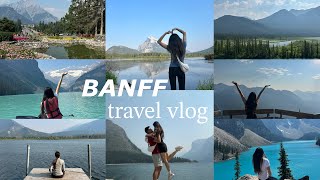 BANFF Travel Vlog  the best of Banff in 5 days [upl. by Sedgewinn]