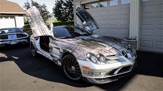 Extremely Rare SLR McLaren 722S Roadster  Found In CANADA [upl. by Halivah]