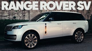 O MELHOR SUV PARA LONGAS VIAGENS TUDO SOBRE O RANGE ROVER SV [upl. by Inaboy541]