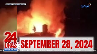 24 Oras Weekend Express SEPTEMBER 28 2024 HD [upl. by Sanson]