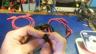 Making your own high quality custom test lead wires and jumper cables [upl. by Karlik]