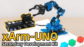 Hiwonder xArm UNO Robotic Arm Arduino UNO with Secondary Development Kit [upl. by Musetta]