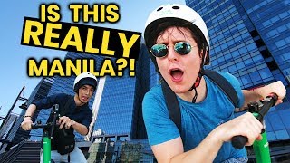 Is This Really Manila EPIC BGC Scooter Adventure in the Philippines [upl. by Aniteb]