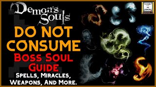 A Guide To Every Boss Soul  Demons Souls Remake PS5 [upl. by Washburn]