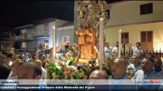 SEMINARA Conclusi i festeggiamenti in onore della Madonna dei Poveri [upl. by Stanford]