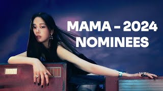 2024 MAMA NOMINEES [upl. by Collette]