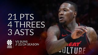 Terry Rozier 21 pts 4 threes 3 asts vs Suns 2324 season [upl. by Doner]