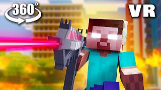 VR 360° HEROBRINE 2124  Part1 Minecraft Animation [upl. by Haberman]