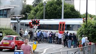 First Steam Train to Stop at Feltham Station in 60 years [upl. by Pine]