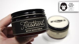 A Look at the Firsthand Supply Pomade  The Alpha Men [upl. by Hardie]