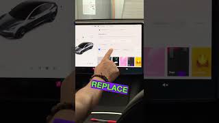 How to Change the Horn Sound on a Tesla Model 3 or Model Y tesla short [upl. by Nyved]
